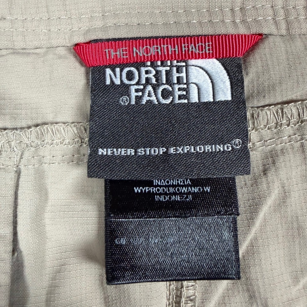 The North Face Mens Cargo Hiking Trail Pants Tan Khaki Nylon Sz Large Long 36x32 - Picture 2 of 10